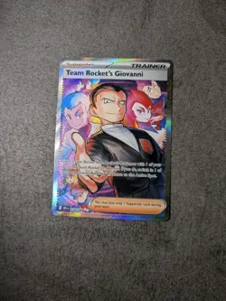 Pokemon Cards - Team Rocket's Giovanni - 238/182 - Destined Rivals NM - Image 1