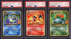Pokemon 2021 Charizard Blastoise Venusaur 25th Anniversary Sequential PSA 10 - Image 1