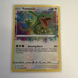 Pokemon Rayquaza 138/185 Swsh04: Vivid Voltage Holo Near Mint Fast Shipping - Image 2