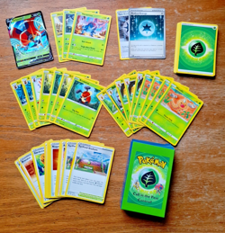 Custom Bug Themed Pokemon 60 Card Grass Deck Featuring Orbeetle V - Image 1