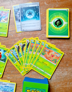 Custom Bug Themed Pokemon 60 Card Grass Deck Featuring Orbeetle V - Image 3
