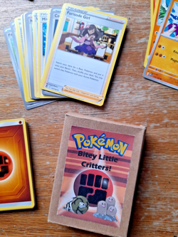 Custom Bitey Critters 60 Card Pokemon Fighting Deck Featuring Sandaconda V - Image 5