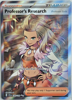 Professor's Research 240/198 Ultra Rare Scarlet Violet NM - Pokemon TCG - Image 1