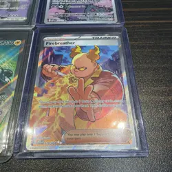 Pokemon TCG Bundle of 4 Illustration Rare and Ultra Rare Cards Mixed DRI MEG PFL - Image 3