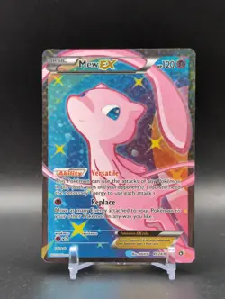 Pokemon Mew EX RC24/RC25 Legendary Treasures Radiant Collection - Image 1