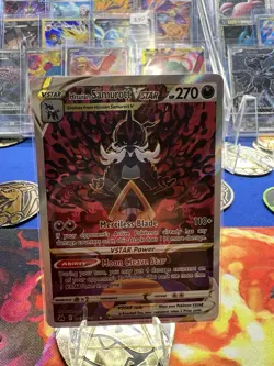 Pokemon TCG Hisuian Samurott V Crown Zenith: Galarian Gallery GG52/GG70 Holo NM - Image 1