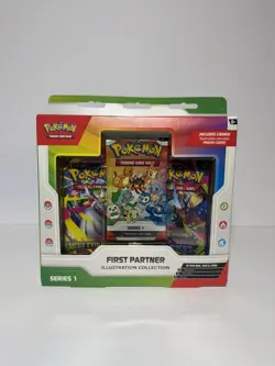 Pokemon TCG: First Partner Illustration Collection Series 1 New Sealed - Image 1