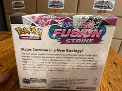 Fusion Strike Booster Box Factory Sealed Pokemon Sword & Shield - Image 4