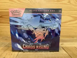 Pokemon TCG Chaos Rising ETB Elite Trainer Box Sealed - Image 1