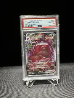 ENGLISH POKEMON SWORD & SHIELD FUSION STRIKE #157 GENGAR VMAX PSA 10 🔥📈 - Image 1