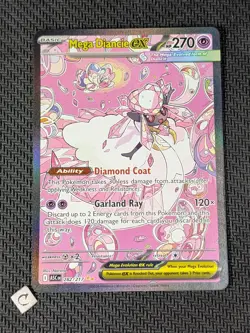 Mega Diancie ex 282/217 - Ascended Heroes SIR Pokemon TCG NM - Image 1