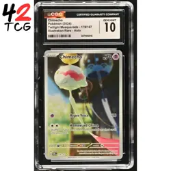CGC Gem Mint 10 Chimecho 179/167 Pokemon Twilight Masquerade TWM EN - Image 1