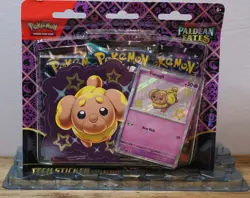 Paldean Fates Tech Sticker Triple Pack Blister - Fidough Promo - Pokemon TCG - Image 1