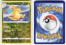 Dragonite 131/195 Holo Rare Silver Tempest Pokemon Reverse Holo Lightly Played - Image 1