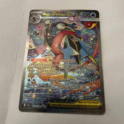 Mega Greninja EX 116/086 CRIM Full Art Holo Ultra Rare Pokemon TCG English - Image 1