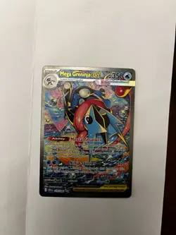 Mega Greninja EX 116/086 CRIM Full Art Holo Ultra Rare Pokemon TCG English - Image 2