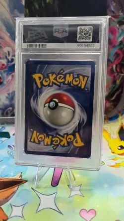2000 Pokemon Team Rocket 1st Edition Mankey 61/182 PSA 9 Mint - Image 2