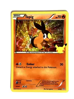 Tepig 013/025 Promo McDonald's 25th Anniversary Promos Pokemon Near Mint - Image 1
