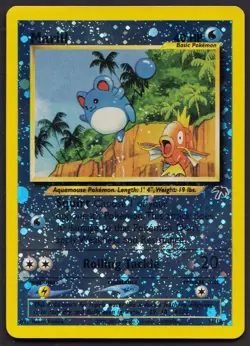 Pokemon Card Marill 11/18 Southern Islands Reverse Holo - Image 1