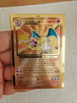 Pokemon Celebrations Gold Metal Charizard & Pikachu Cards 25th Anniversary Base - Image 4