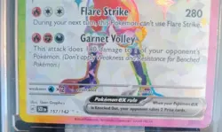 Pokemon TCG Cinderace ex Stellar Crown #157/142 Secret Rare NM/M - Image 2