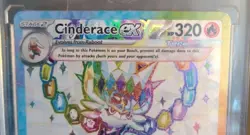 Pokemon TCG Cinderace ex Stellar Crown #157/142 Secret Rare NM/M - Image 3