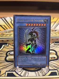 Yugioh Schwarz glanzender Soldat Ultra Rare 1. Auflage SYE-EN024 EX - Image 1