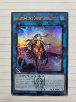 Yu-Gi-Oh! Galatea-i, the Orcust Automaton BLMM-EN052 Ultra Rare 1st Edition NM - Image 1