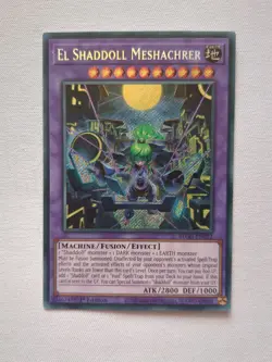 Yugioh BLGG-EN022 - El Shaddoll Meshachrer - Secret Rare - Image 1
