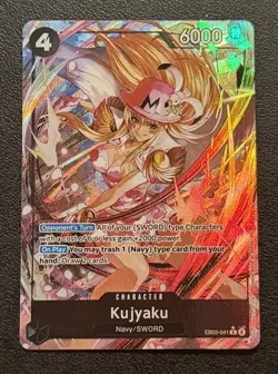 One Piece Heroine’s Edition Kujyaku EB03-041 Alternate Alt Art NM - Image 1
