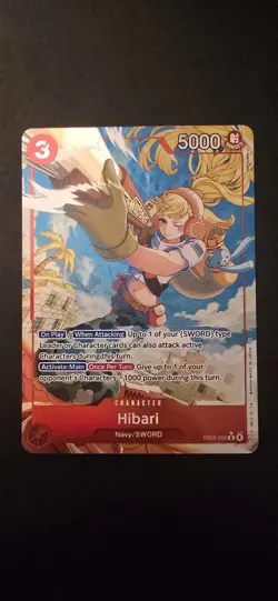 HIBARI 2026 One Piece EB03 Heroines Edition Rare Alt Art 008 ENGLISH - Image 1