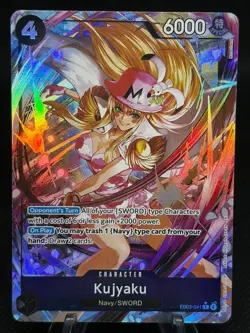 One Piece CCG Kujyaku (Alt Art) One Piece Heroines Edition EB03-041 NM - Image 1