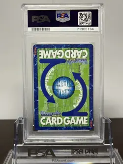 Dukemon Digimon Card PSA 9 Gem Mint 2001 Old Card Game - Image 2