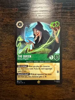Disney Lorcana TCG The Queen Devious Disguise 90/204 - Image 1