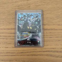 ONE PIECE ENGLISH Krieg (Alt Art) OP15-001 L Adventure on KAMI's Island - NM - Image 1