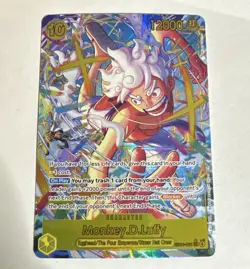 Monkey.D.Luffy EB04-061 Alternate Art Op15 Sec Adventure on Kamis Island MINT - Image 2