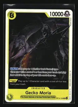 Gecko Moria The Azure Sea's Seven #OP14-104 tcg One_piece - Image 1