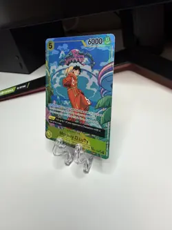 One Piece TCG OP07-109 Monkey D. Luffy Treasure Rare (TR) Two Legends Foil - Image 3