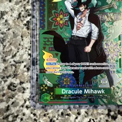 One Piece Dracule Mihawk SP Alt Art OP12-030 SR Azure Sea’s Seven - Image 5