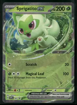 SV: Scarlet & Violet Promo Cards #087 Sprigatito ex - Image 1
