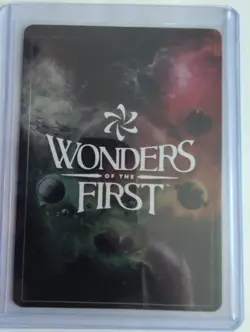 Wonders of the First Wanted Card ALT Frameless Foil A6-220/402 Call of Stones NM - Image 2