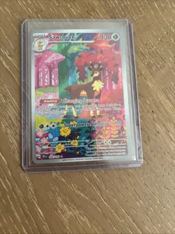 Pokemon TCG Sawsbuck Card 166/162 SV05: Temporal Forces NM Condition - Image 1