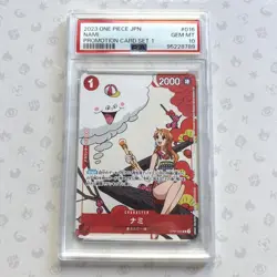 PSA10 Nami OP01-016 Romance Dawn Promotion Card Set 1 One Piece Card 2023 Japan - Image 1