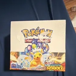 Pokemon Scarlet & Violet Surging Sparks Booster Box English 2024 250 Cards - Image 1