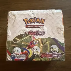 Pokemon TCG Scarlet & Violet Sealed English Booster Box 2023 190 Cards Koraidon - Image 1