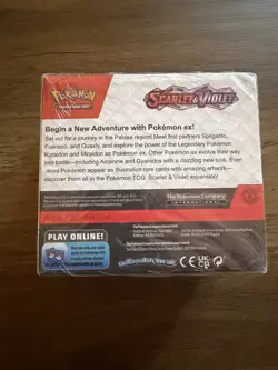 Pokemon TCG Scarlet & Violet Sealed English Booster Box 2023 190 Cards Koraidon - Image 4