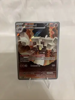 Garganacl 147/132 Mega Evolution Illustration Rare Pokemon Card - Image 1