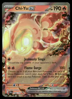 Pokemon Cards Chi-Yu ex 040/193 Paldea Evolved Double Rare LP *2 - Image 1