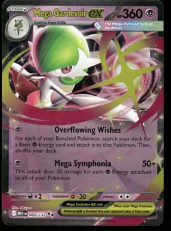 Pokemon Cards Mega Gardevoir ex 060/132 Mega Evolution Double Rare NM *6 - Image 1