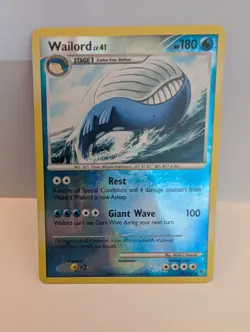Pokemon Cards Wailord 47/147 Reverse Holo Supreme Victors Rare MP - Image 1